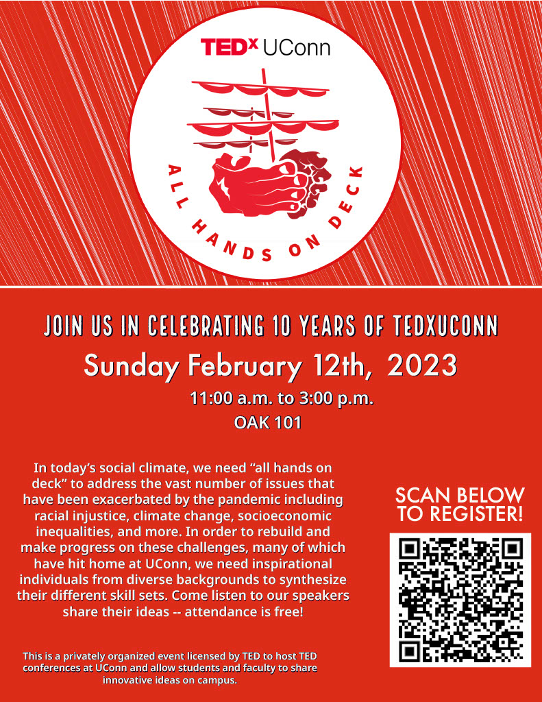 2023 all hands on deck tedxuconn